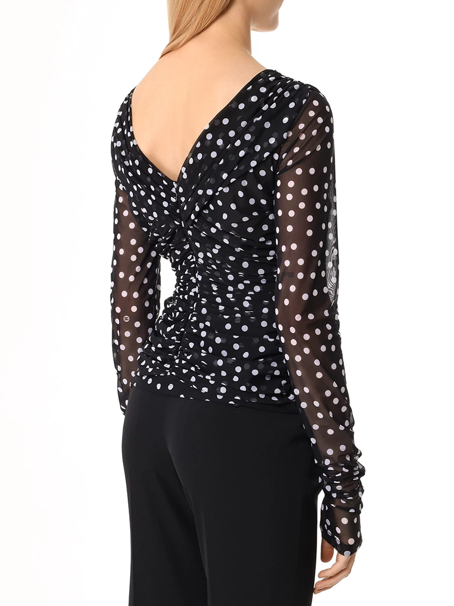 Блуза из сетки