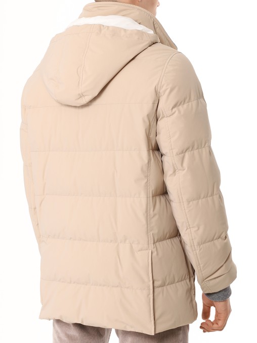 Пуховик стеганый BRUNELLO CUCINELLI