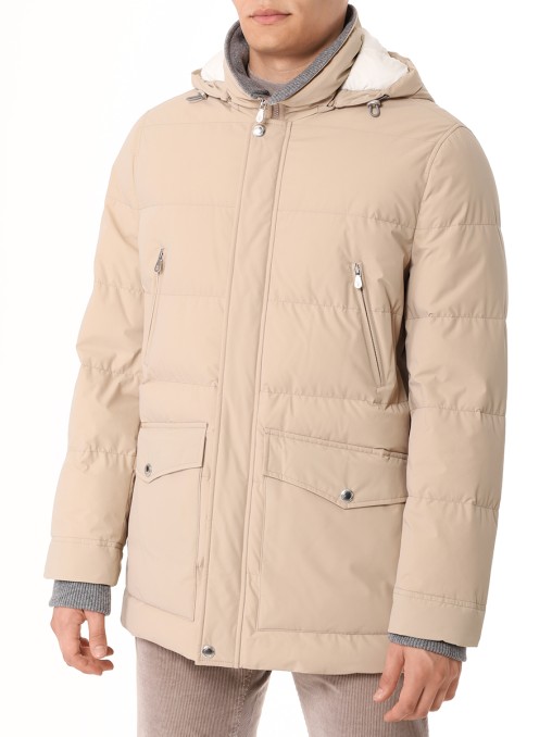 Пуховик стеганый BRUNELLO CUCINELLI