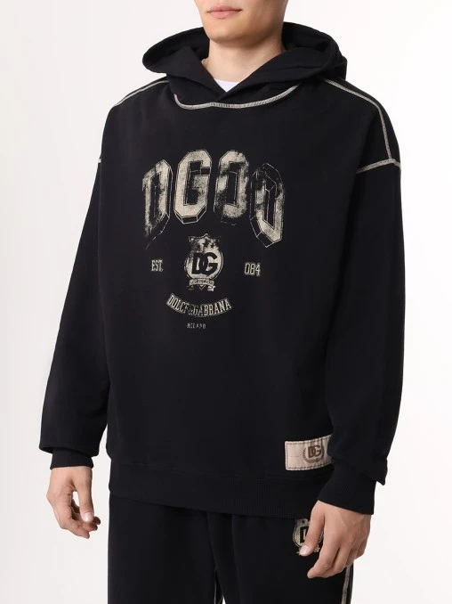 Худи хлопковое DOLCE & GABBANA