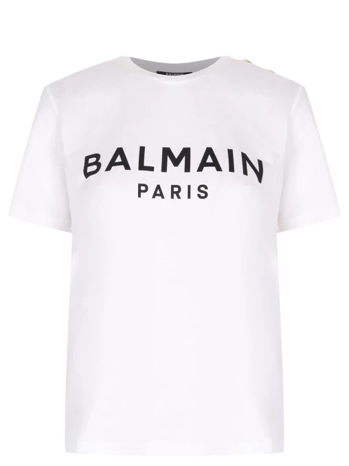 Футболка хлопковая BALMAIN