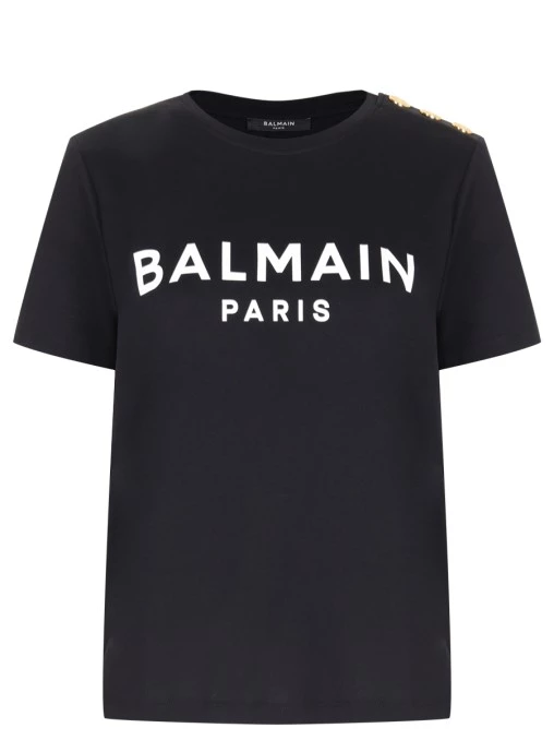 Футболка хлопковая BALMAIN