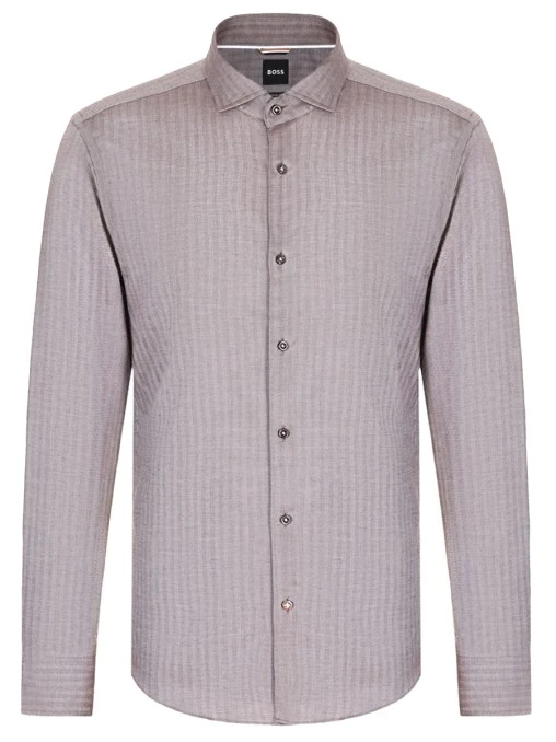 Рубашка Casual Fit из лиоцелла BOSS