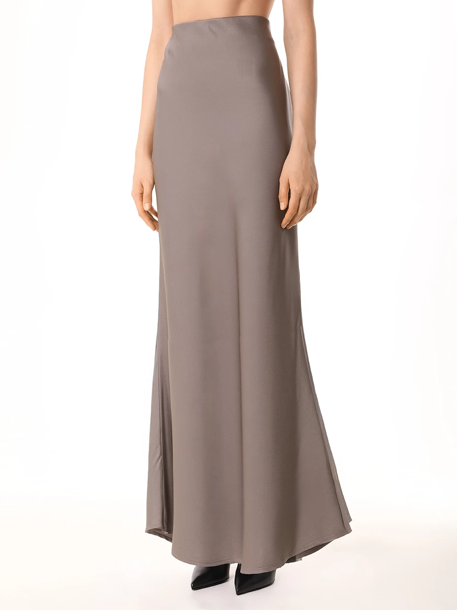 Юбка однотонная