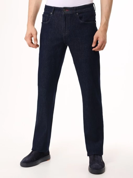Джинсы Regular fit хлопковые CUDGI