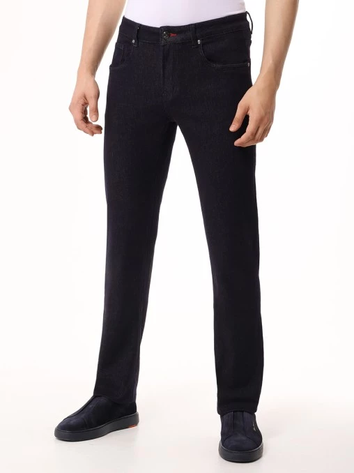 Джинсы Slim Fit хлопковые CUDGI