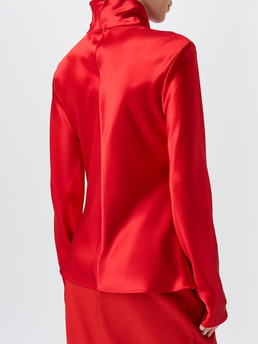 Блуза однотонная FASHION REBELS