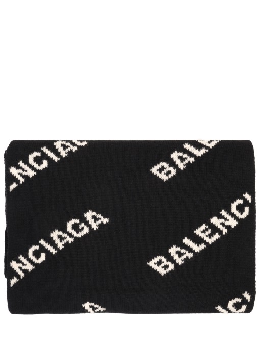 Шарф шерстяной BALENCIAGA