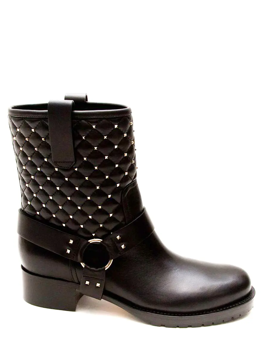 Ботинки кожаные Rockstud Spike