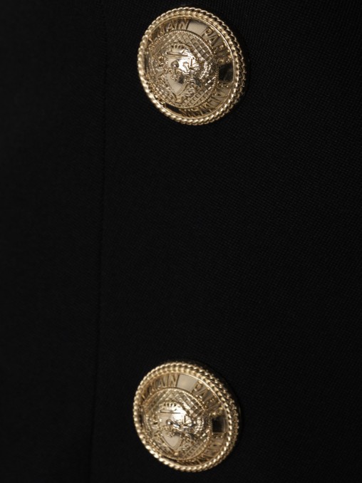 Платье шерстяное BALMAIN