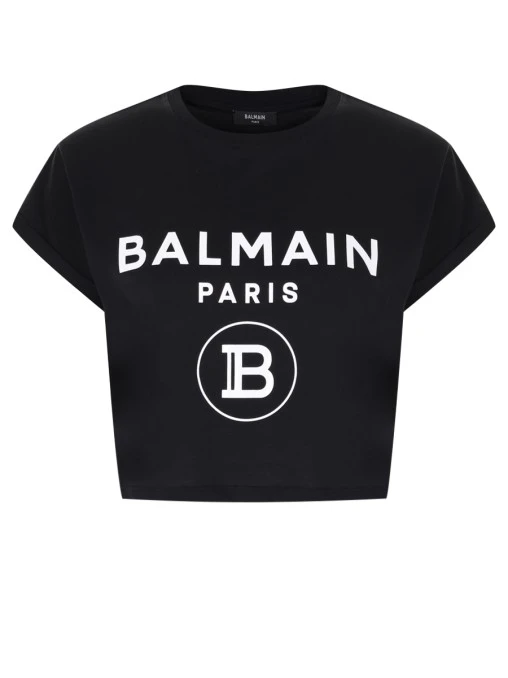 Футболка хлопковая BALMAIN