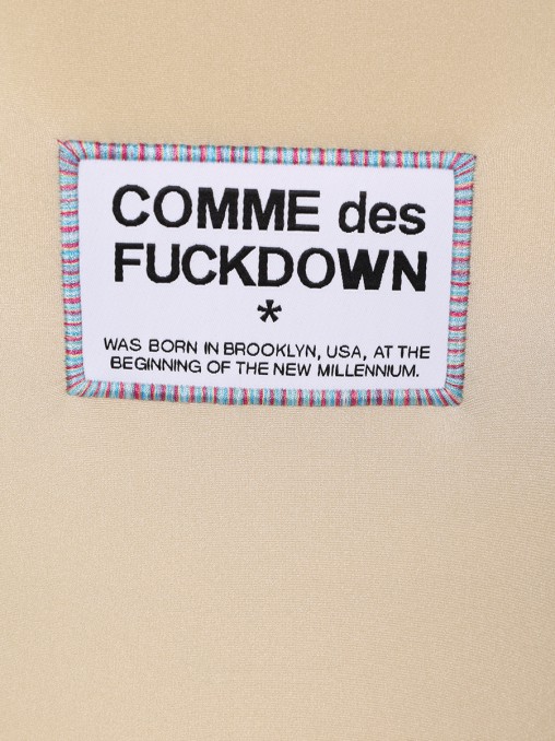 Боди с логотипом COMME DES FUCKDOWN