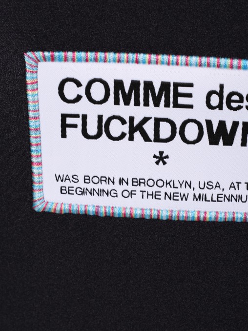 Боди с логотипом COMME DES FUCKDOWN