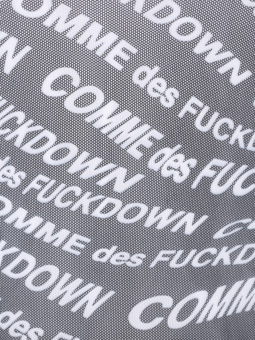Футболка с принтом COMME DES FUCKDOWN
