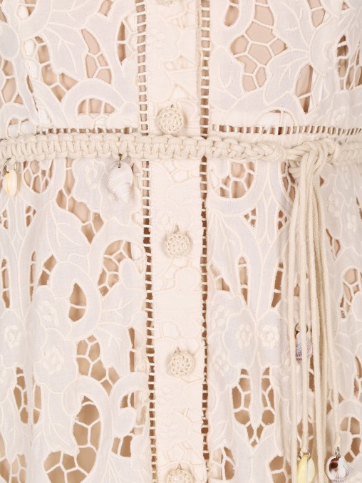 Платье хлопковое ZIMMERMANN
