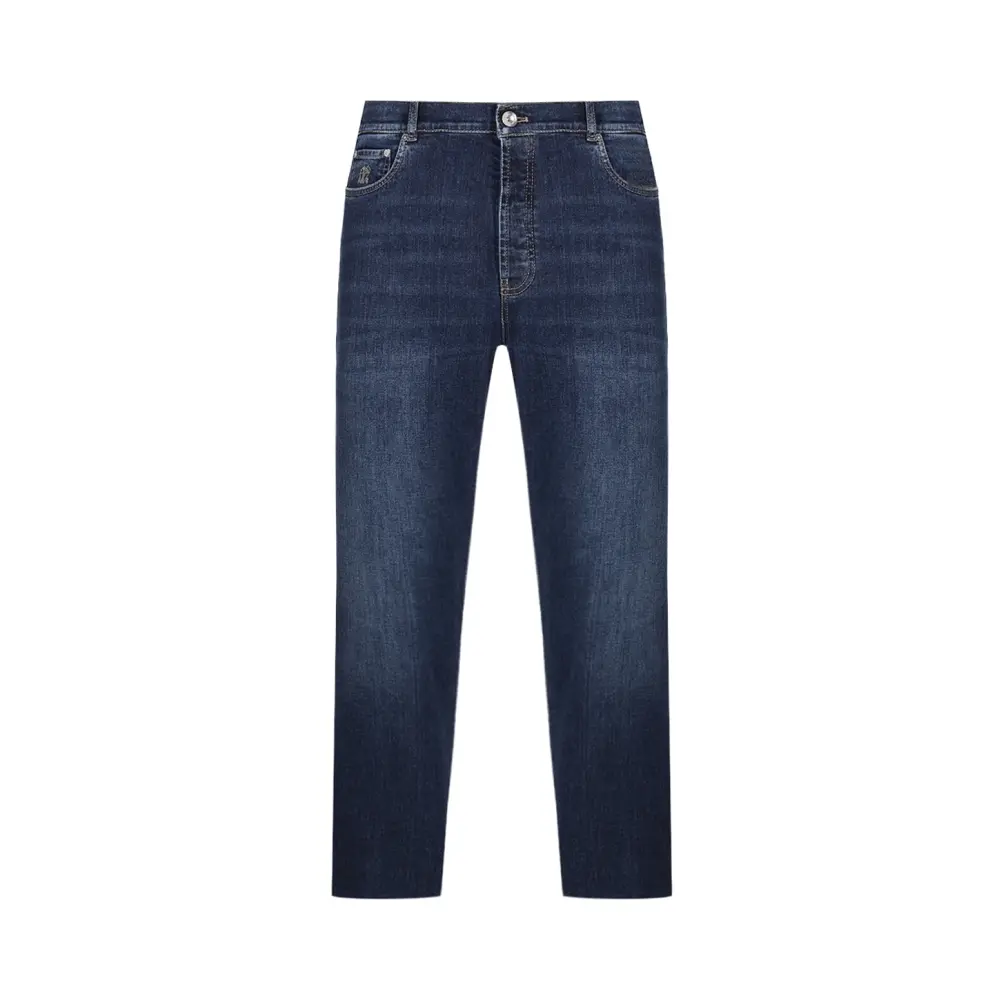 Джинсы Regular Fit хлопковые