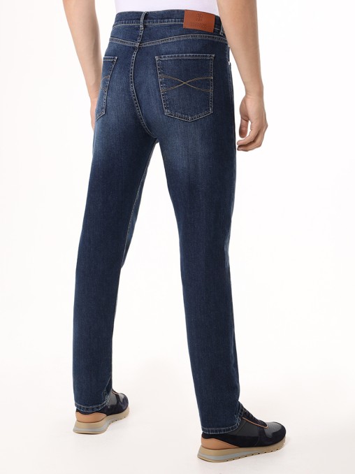 Джинсы Regular Fit хлопковые BRUNELLO CUCINELLI