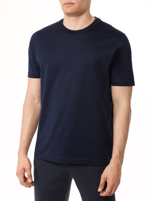 Футболка хлопковая BERTOLO LUXURY MENSWEAR