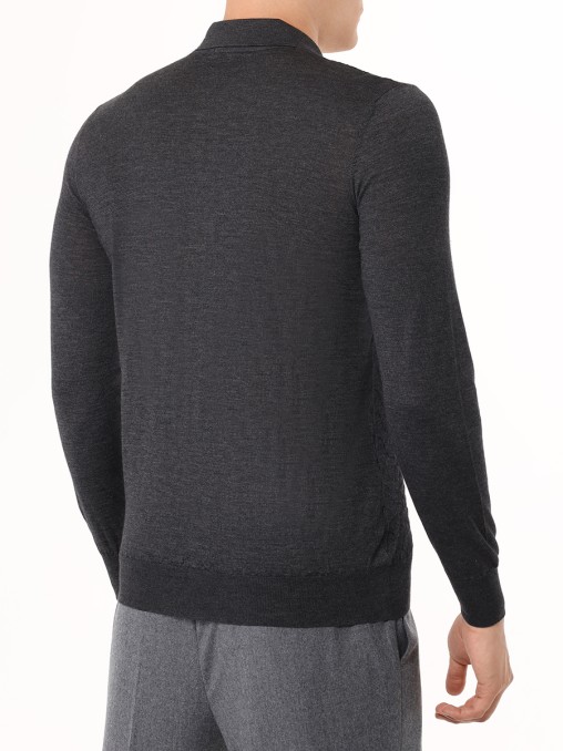 Поло из кашемира и шелка BERTOLO LUXURY MENSWEAR