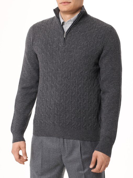 Джемпер шерстяной BERTOLO LUXURY MENSWEAR