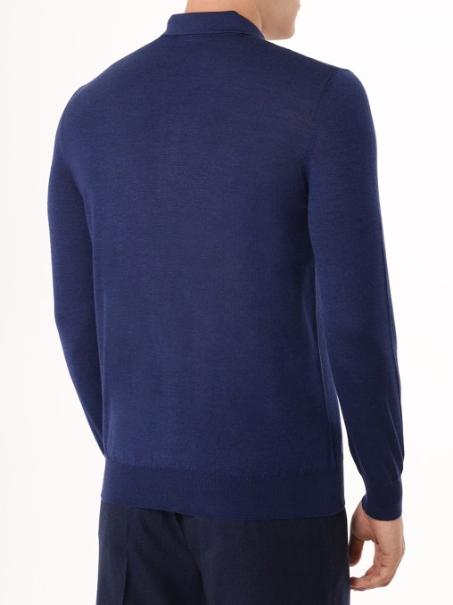 Поло шерстяное BERTOLO LUXURY MENSWEAR