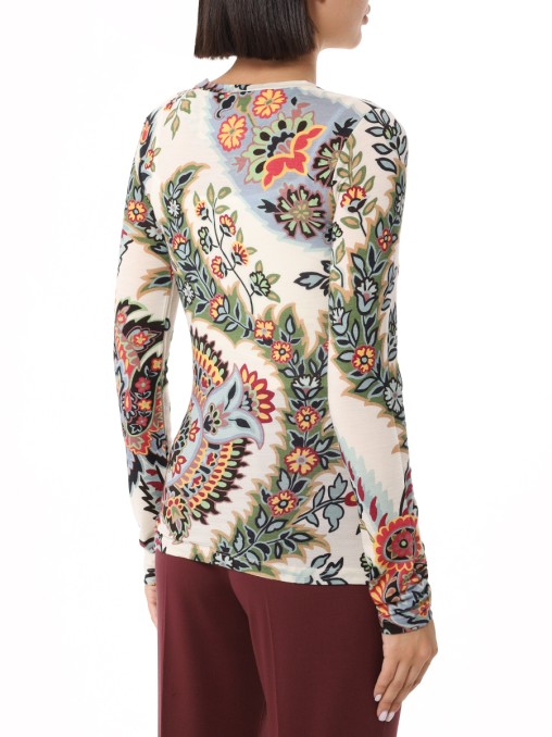 Лонгслив из шерсти ETRO