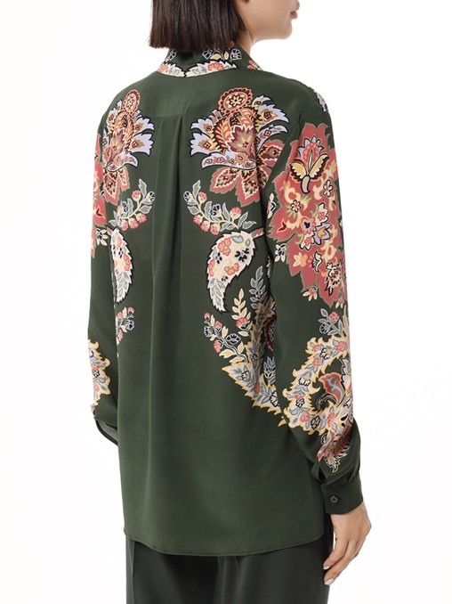 Рубашка шелковая ETRO