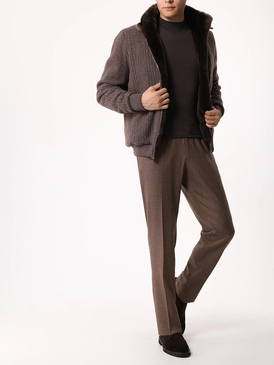 Брюки шерстяные