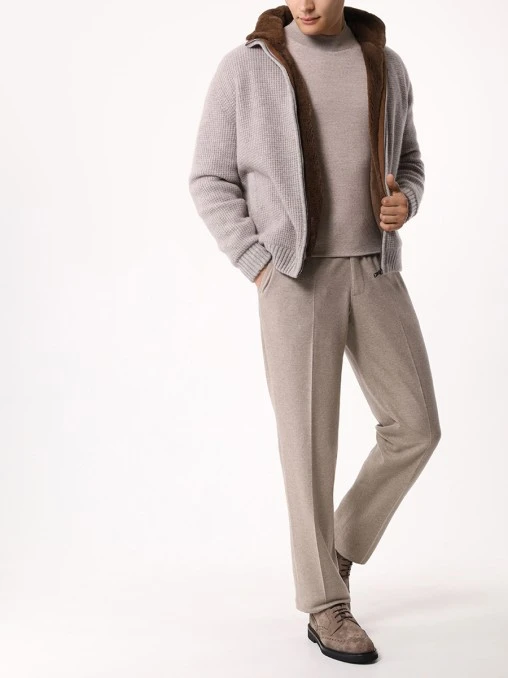 Брюки шерстяные FIORONI CASHMERE