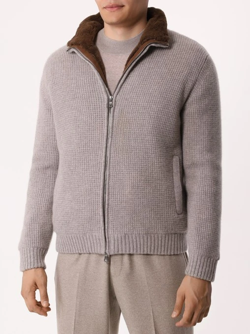Куртка кашемировая на меху FIORONI CASHMERE