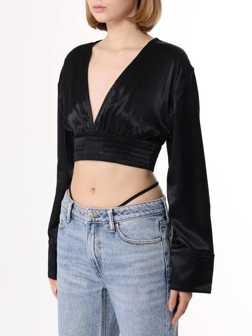 Топ атласный ALEXANDER WANG