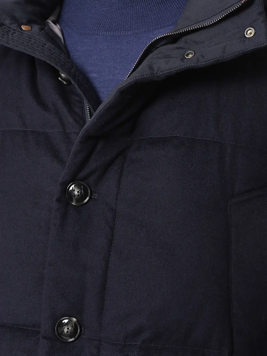 Пуховик стеганый