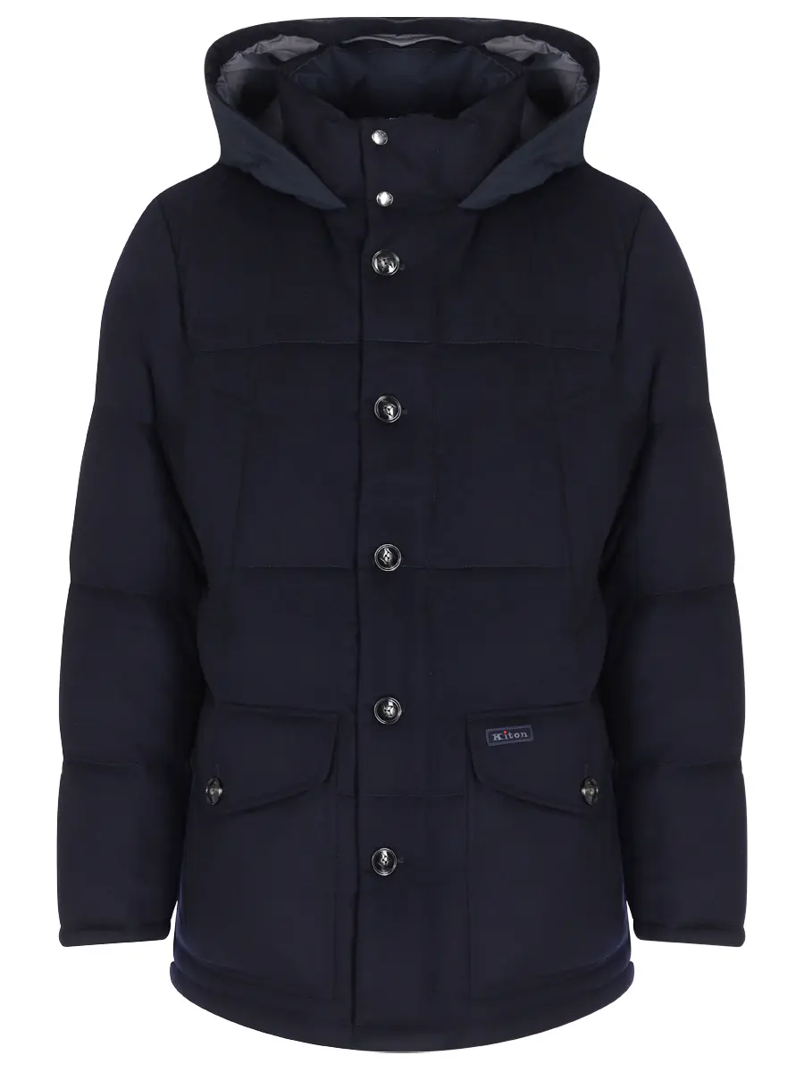 Пуховик стеганый