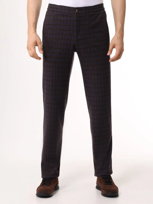Брюки шерстяные KITON