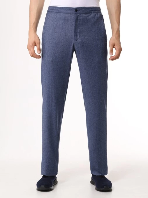 Брюки шерстяные KITON