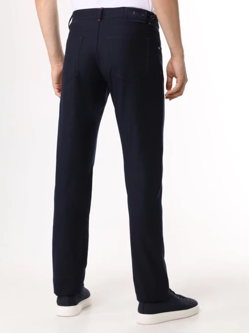Джинсы Regular Fit из шерсти KITON