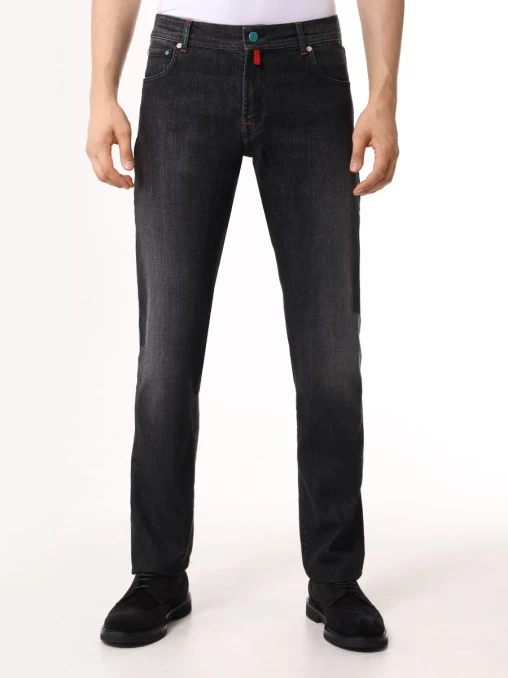 Джинсы Regular Fit хлопковые KITON