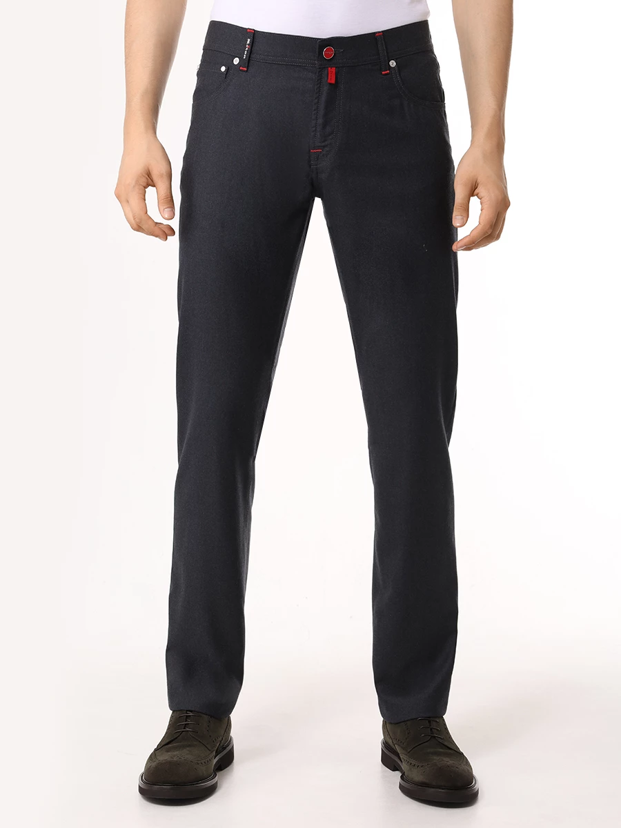 Джинсы Regular Fit из шерсти