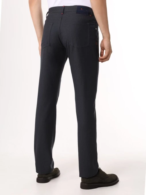 Джинсы Regular Fit из шерсти KITON