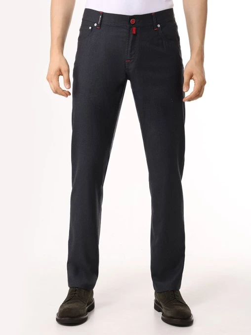 Джинсы Regular Fit из шерсти KITON