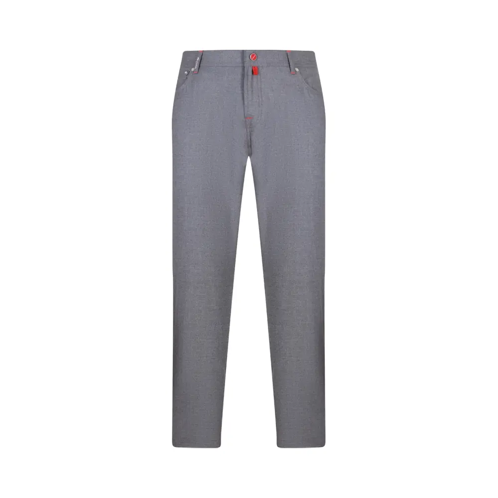Джинсы Regular Fit из шерсти