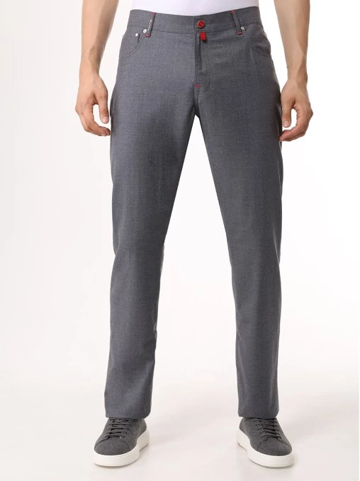 Джинсы Regular Fit из шерсти KITON