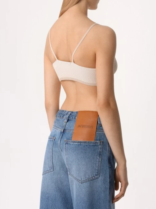 Топ из вискозы JACQUEMUS
