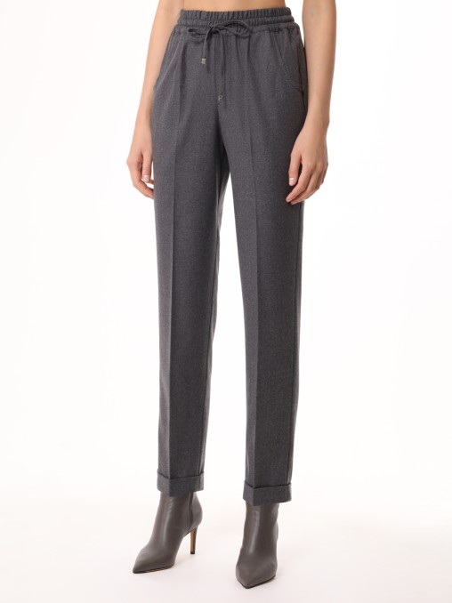 Брюки шерстяные KITON