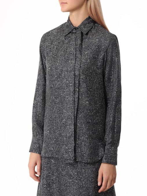 Блуза шелковая KITON