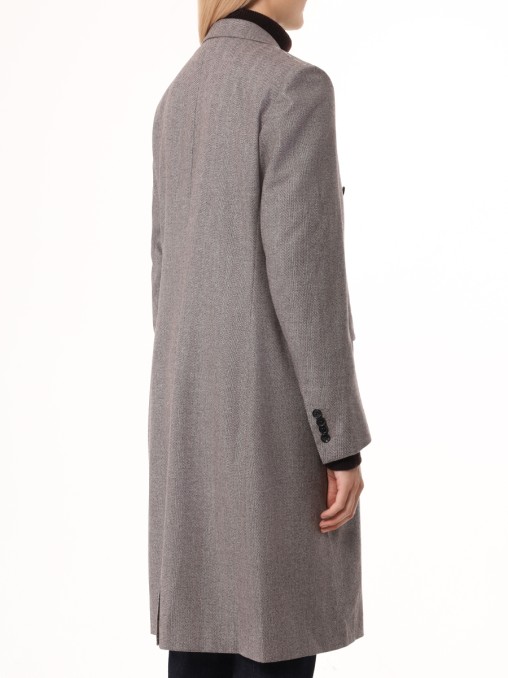 Пальто шерстяное KITON