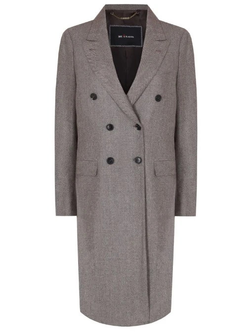 Пальто шерстяное KITON