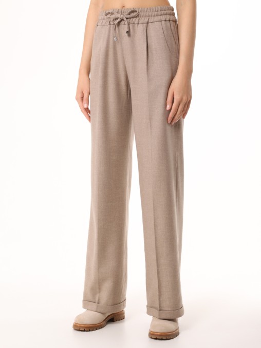 Брюки шерстяные KITON