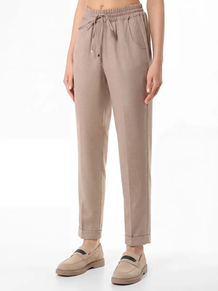 Брюки шерстяные