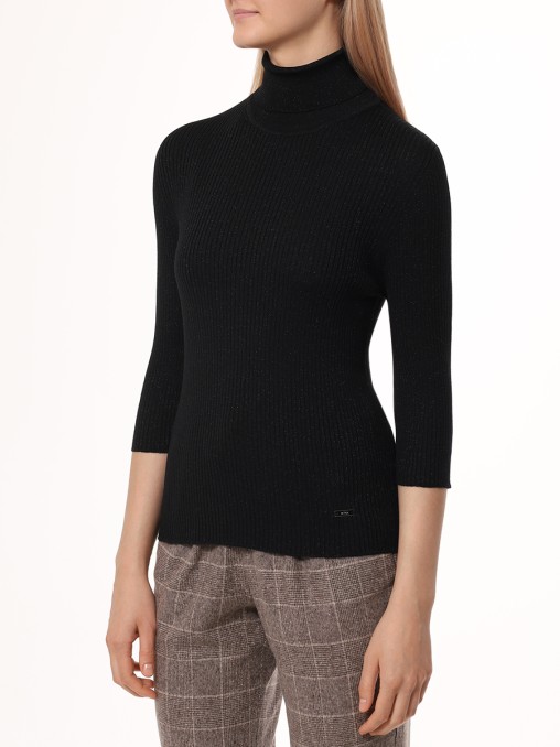 Водолазка из шерсти и вискозы KITON